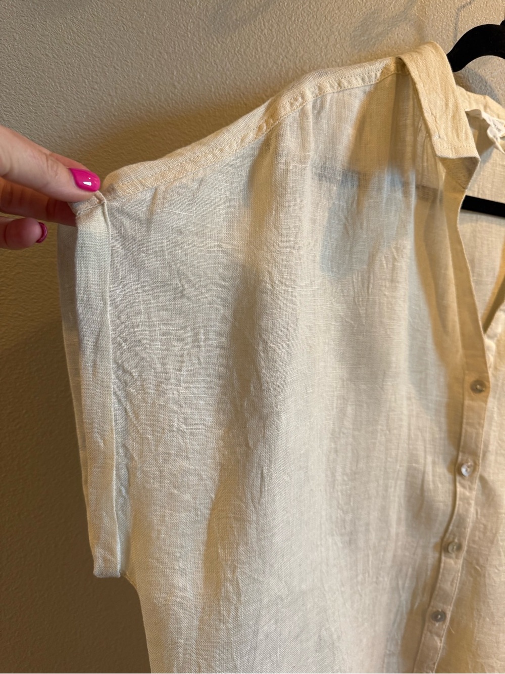 C&C California Butter Yellow Linen Shirt - Summer Ready! - Picture 5 of 5